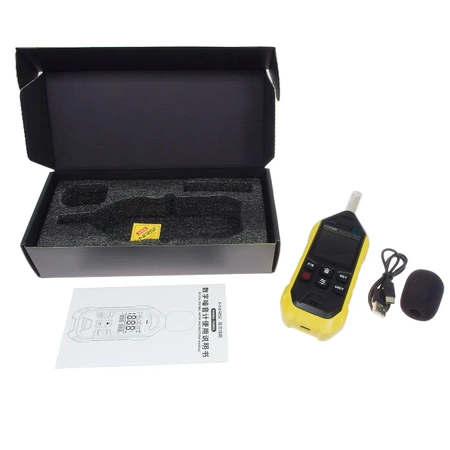 Miernik poziomu dźwięku, Decybelomierz 30-130dB, FNIRSI FDM-01