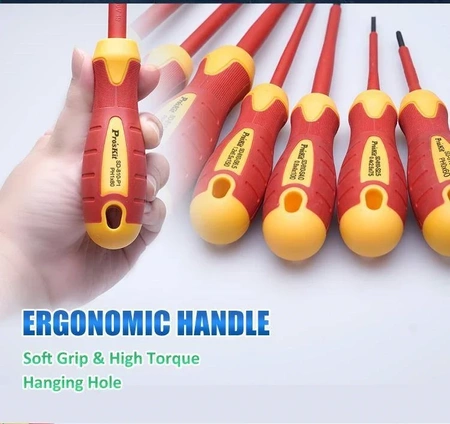 Zestaw narzędzi dla elektryka 1kV VDE PK-2810B Proskit