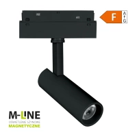 Reflektor szynowy magnetyczny 5W 400lm 4000K czarny M-LINE