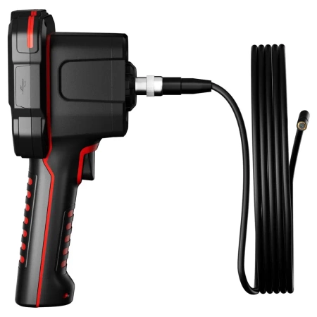 Przemysłowy endoskop ręczny HD z ekranem 3.5" IPS, IP67, rozdzielczość 1080P, elastyczny przewód 10m, Noyafa NF-615