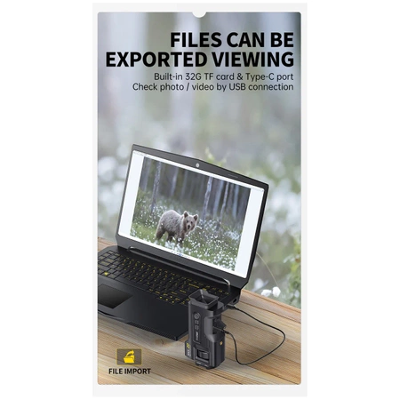 Noktowizor cyfrowy - lornetka - kamera, zasięg do 300m, FNIRSI NVS-20