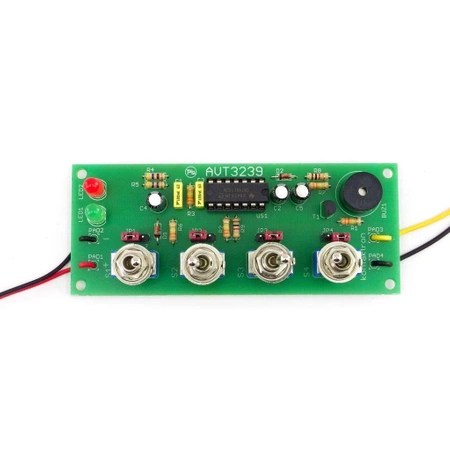 Zabezpieczenie pokoju, mini centralka alarmowa - KIT AVT 3239