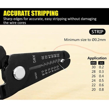 Ściągacz izolacji 0.2-0.8mm CP-3001D Proskit