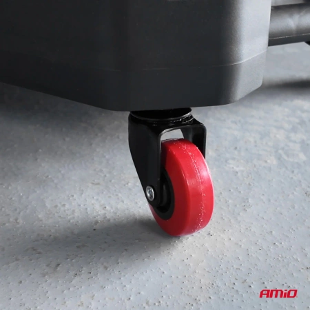 Mobilna taca na narzędzia warsztatowe na kółkach, 48x46cm, AMIO-04266