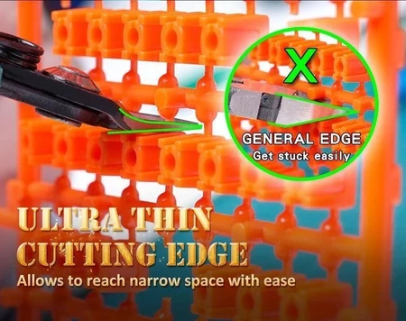 Szczypce PM-200 obcinaczki do plastiku 3mm, 137mm Proskit