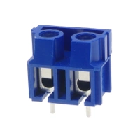 Złącze śrubowe 2 pola, raster 7.5, h=12.7mm DG360