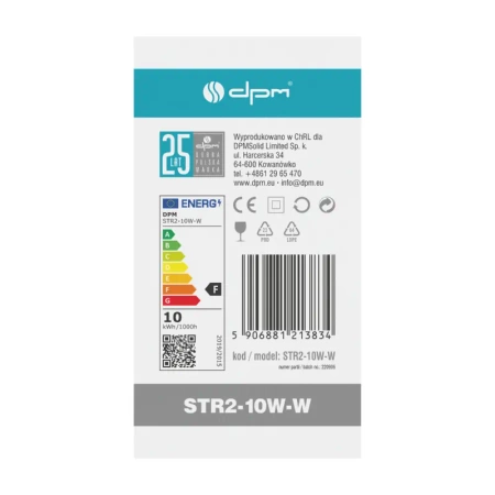 Reflektor szynowy LED, 10 W, 900 lm, 4000 K, biały, X-LINE