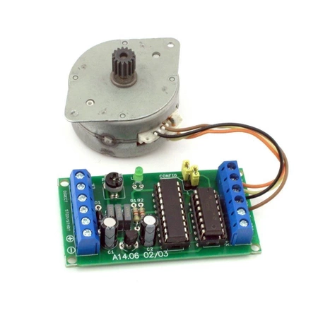 Sterownik bipolarnego silnika krokowego - KIT AVT 5660
