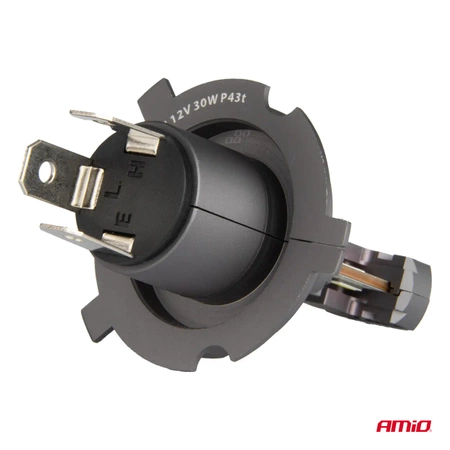 Żarówka samochodowa LED 2szt H4 H19 6000K Canbus 60W AMIO-04114 seria HYBRID