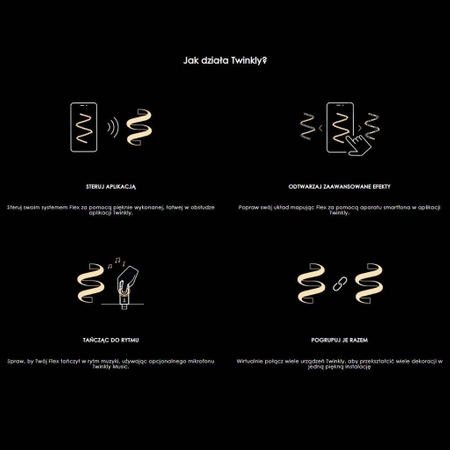 Twinkly Flex 288 LED RGB Starter Kit 3m. Elastyczna taśma LED sterowana aplikacją