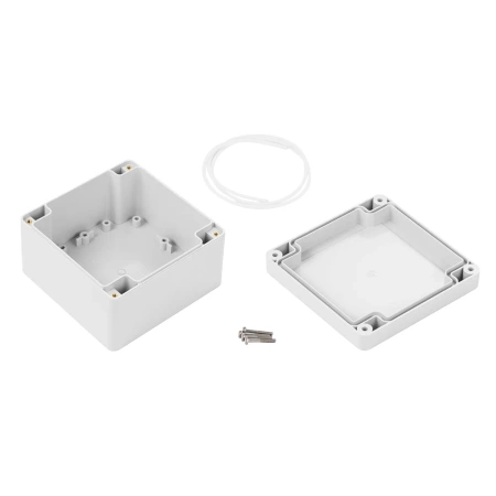 Obudowa hermetyczna ZP105.105.60 jasnoszara ABS