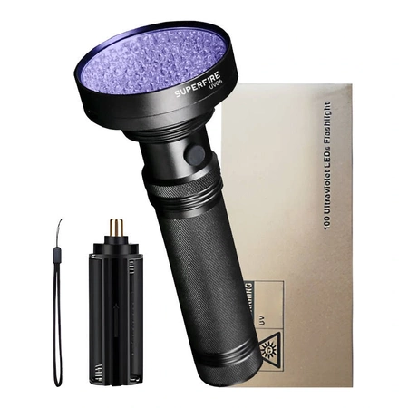 Latarka UV Superfire UV06, 395 nm, kompaktowa