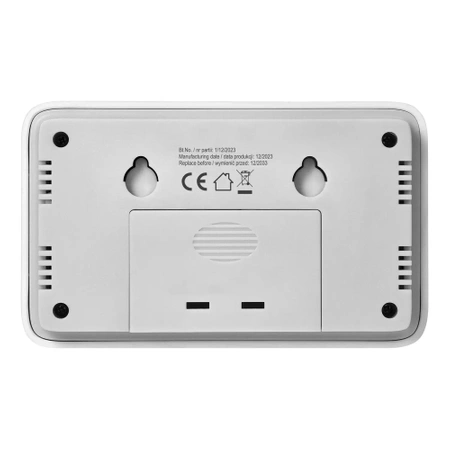 Czujnik tlenku węgla (czadu) na baterie 2xAA, żywotność 10lat, Virone DC-6