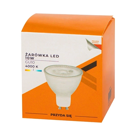 Żarówka LED GU10 10W 680lm 4000K 230V