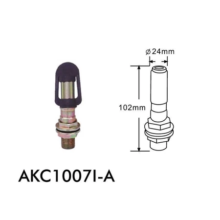 Mocowanie lampy ostrzegawczej - trzpień Microrot I (prosty)