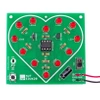 Bijące serce LED, AVTEDU620. Zestaw DIY do nauki lutowania
