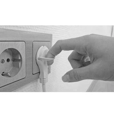 Wtyk sieciowy 230V płaski z uchwytem, WT-16UP TIMEX