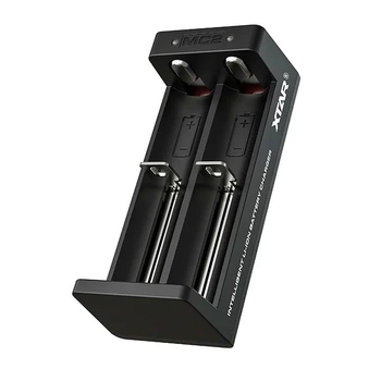 Ładowarka 2-kanałowa do ogniw Li-ion 18650, gniazdo USB-C, Xtar MC2 USB-C