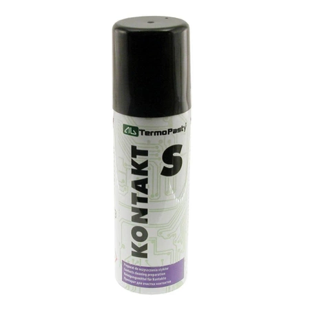 Kontakt S, środek czyszczący utlenione styki - spray 60ml - AGTermoPasty AGT-010