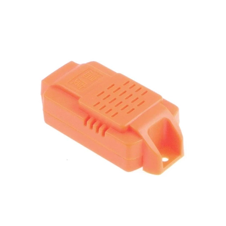 Obudowa czujnika temperatury i wilgotności 60x30x18mm pomarańczowa