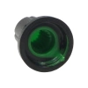Gałka do potencjometru na oś 6mm - 16x17mm - czarna, zielony znacznik