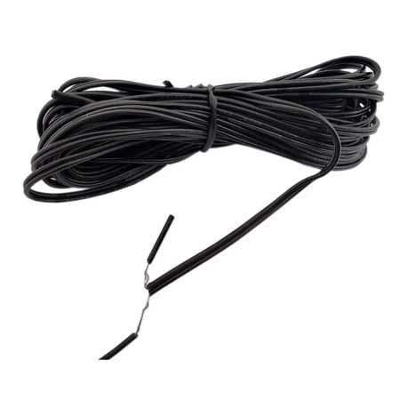 Przewód grzewczy 12V, 92 W, długość 12 m, średnica 2x1,3 mm