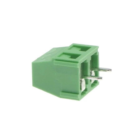 Złącze śrubowe 2 pola, raster 5, h=10mm DG127