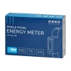 Licznik energii 1-fazowy, 100 A, certyfikat MID, pomiar dwukierunkowy, RS485 Modbus, na szynę DIN, ORNO OR-WE-525