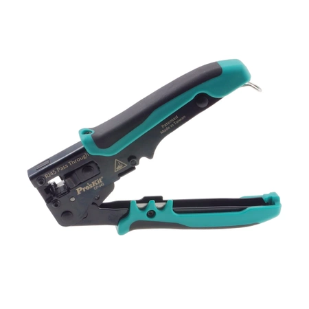 Zaciskarka RJ45 do wtyków przelotowych 8 pin kat.5, Proskit CP-342