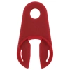 Uchwyt do pastylek ibutton DS1990 czerwony, konstrukcja półotwarta