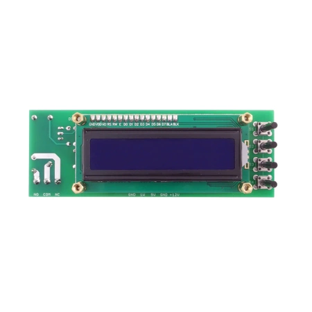 Sygnalizator temperatury pieca CO z LCD i alarmem - zlutowany KIT AVT 1830