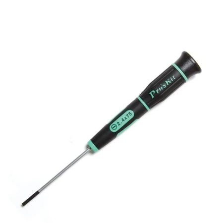 Wkrętak precyzyjny płaski 2,4 × 75 mm, ProsKit SD-081-S6