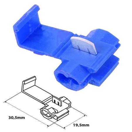 Szybkozłączka IDC rozgałęźna, 1.5-2.5mm, SGE