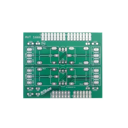 Moduł 4 przekaźników dla Arduino - AVTduino RELAY - PCB do projektu AVT 1666