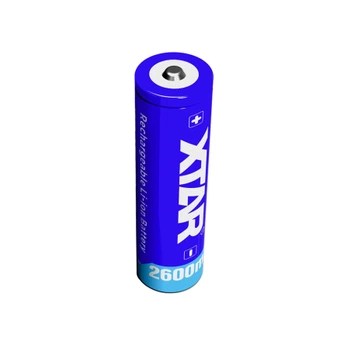 Akumulator Li-ion 18650 3,7 V 2600 mAh z zabezpieczeniem, Xtar