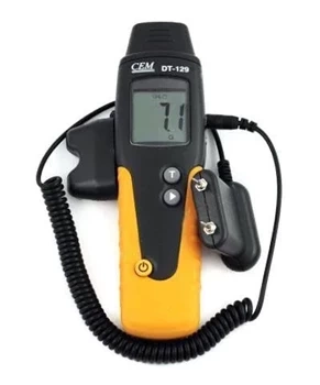 Higrometr inwazyjny do drewna, profesjonalny miernik z wbudowanym testerem kalibracji, CEM DT-129