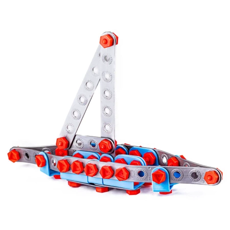 Klocki konstrukcyjne: kreatywna układanka, 552 elementy