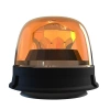 Lampa ostrzegawcza LED do pojazdu, 28W, 10 LED, światło pomarańczowe, magnes, R65 R10, 12V/24V, ALR0068