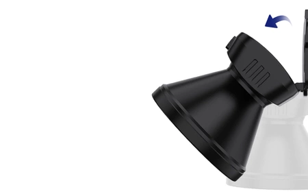 Latarka czołowa Superfire HL51, 160 lm, zasięg 300 m, 3 tryby, IP42, reflektor 51 mm