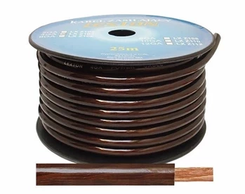 Przewód zasilający Car Audio 4 Ga, średnica 10 mm, czarny, 1 mb