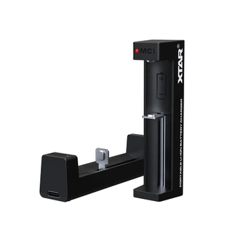 Ładowarka 1-kanałowa do ogniw Li-ion 18650, gniazdo USB-C, Xtar MC1 USB-C