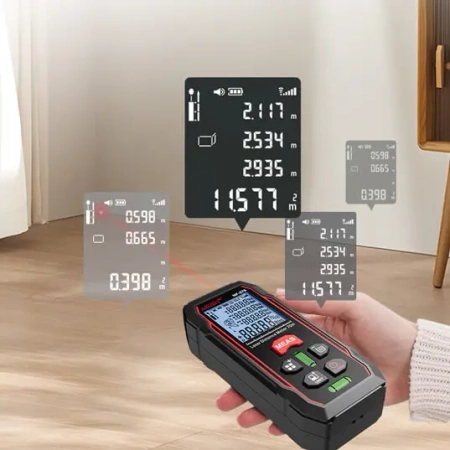 Laserowy miernik odległości, dalmierz 70m, Noyafa NF-270