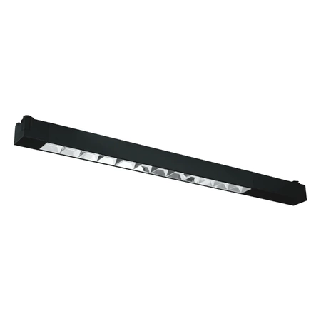 Lampa szynowa LED liniowa, 30 W, 2400 lm, 4000 K, czarny, X-LINE