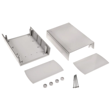 Obudowa 136x185, h=80mm ABS jasna, Z112B