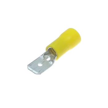 Konektor płaski męski izolowany 6.3mm 0.8mm 4-6mm² - końcówka kablowa