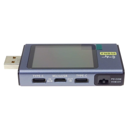 Wielofunkcyjny miernik portu USB, FNIRSI FNB58 wersja z Bluetooth