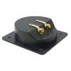 Terminal głośnikowy 2-pin 80 × 80 mm, zaciski zakręcane i bananowe