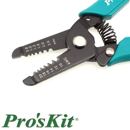 Ściągacz izolacji precyzyjny, AWG 20-10, 156mm, 8PK-3002D Proskit