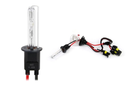 Żarówka ksenonowa żarnik hid xenon do montażu w podstawie H1 6000K AMIO-01417