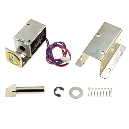 Elektrozamek elektromagnetyczny, do drzwi, 12 V DC